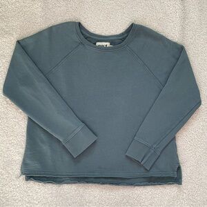 Pact Raglan The Downtime Organic Cotton Pullover Crewneck Sweatshirt - Ore